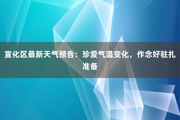 宣化区最新天气预告：珍爱气温变化，作念好驻扎准备